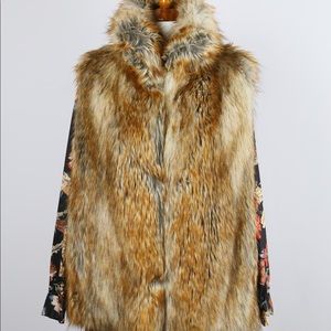 Imposture Signature Raccoon Faux fur vest
